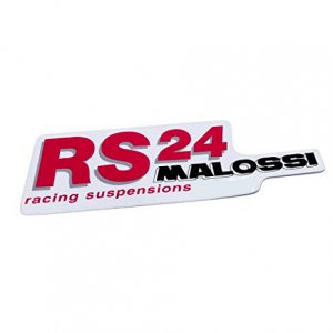 Malossi RS24racing Aufhängungen 144x45mm Aufkleber 