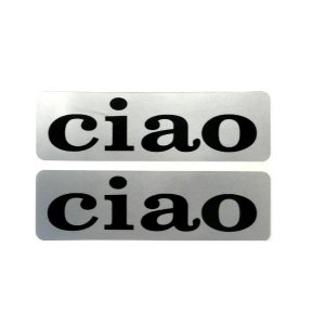 Tankaufkleberpaar für Ciao R-SC 