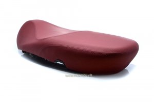 Kompletter original Piaggio roter Sitz für Vespa Primavera 125-150ccm 