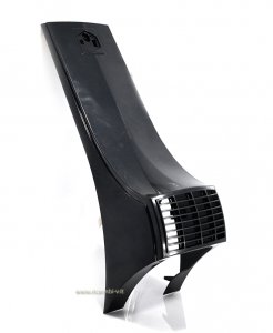 Piaggio schwarze Kunststoff-Lenkdeckelnase für Vespa 125/150 PX 2011 