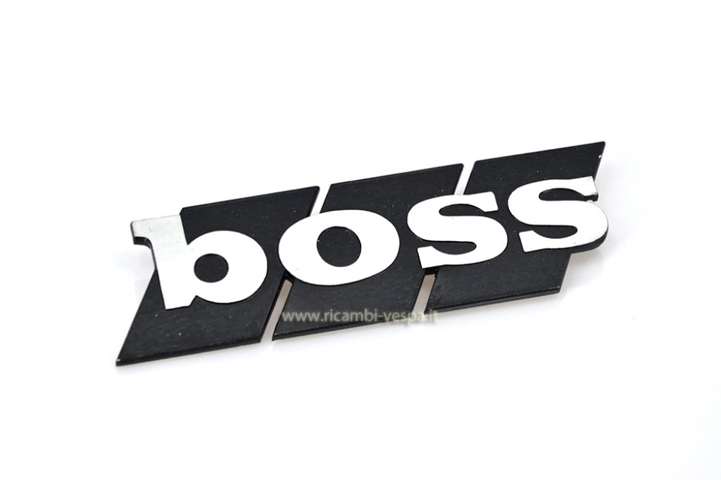 "Boss" -Platte für Piaggio Boss Seitenwand 