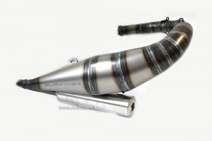 Expansionsschalldämpfer Quattrini M3 XC GTR für Vespa 125 Primavera- ET3 