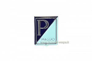 Piaggio-Abzeichen aus hartem Kunststoff 