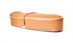 Kompletter brauner Sitz für Vespa 50 Special / NLR / Primavera / ET3 