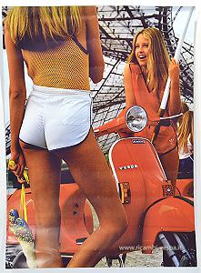 Poster Vintage PX mit zwei Mädchen (48x67) 