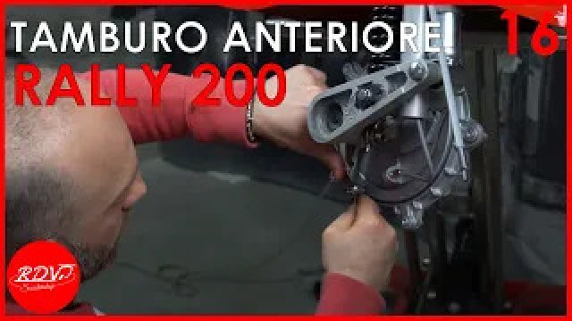 Restauro completo Vespa Rally 200 VSE1T - montaggio parte 16