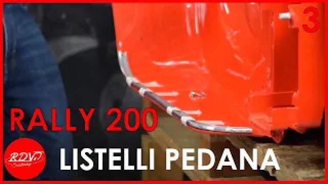 Restauro completo Vespa Rally 200 VSE1T - montaggio parte 2