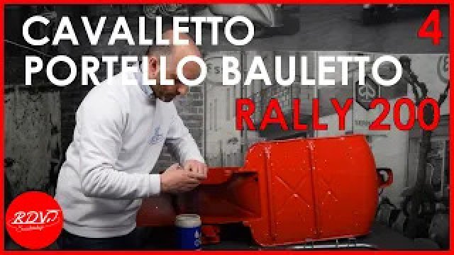 Restauro completo Vespa Rally 200 VSE1T - montaggio parte 4