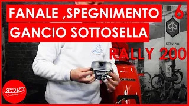 Restauro completo Vespa Rally 200 VSE1T - montaggio parte 6