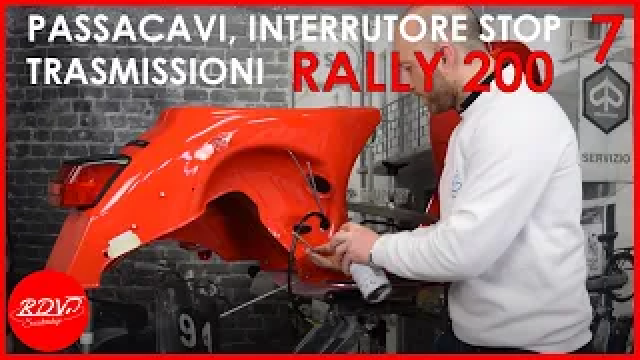 Restauro completo Vespa Rally 200 VSE1T - montaggio parte 7
