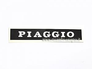 Schild Piaggio für Zweimann-Sitzbank 