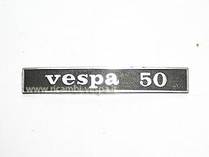 Schild Vespa 50 